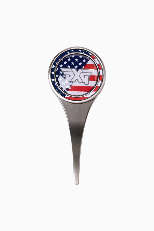 Stars & Stripes Divot Tool/Ball Marker Combo